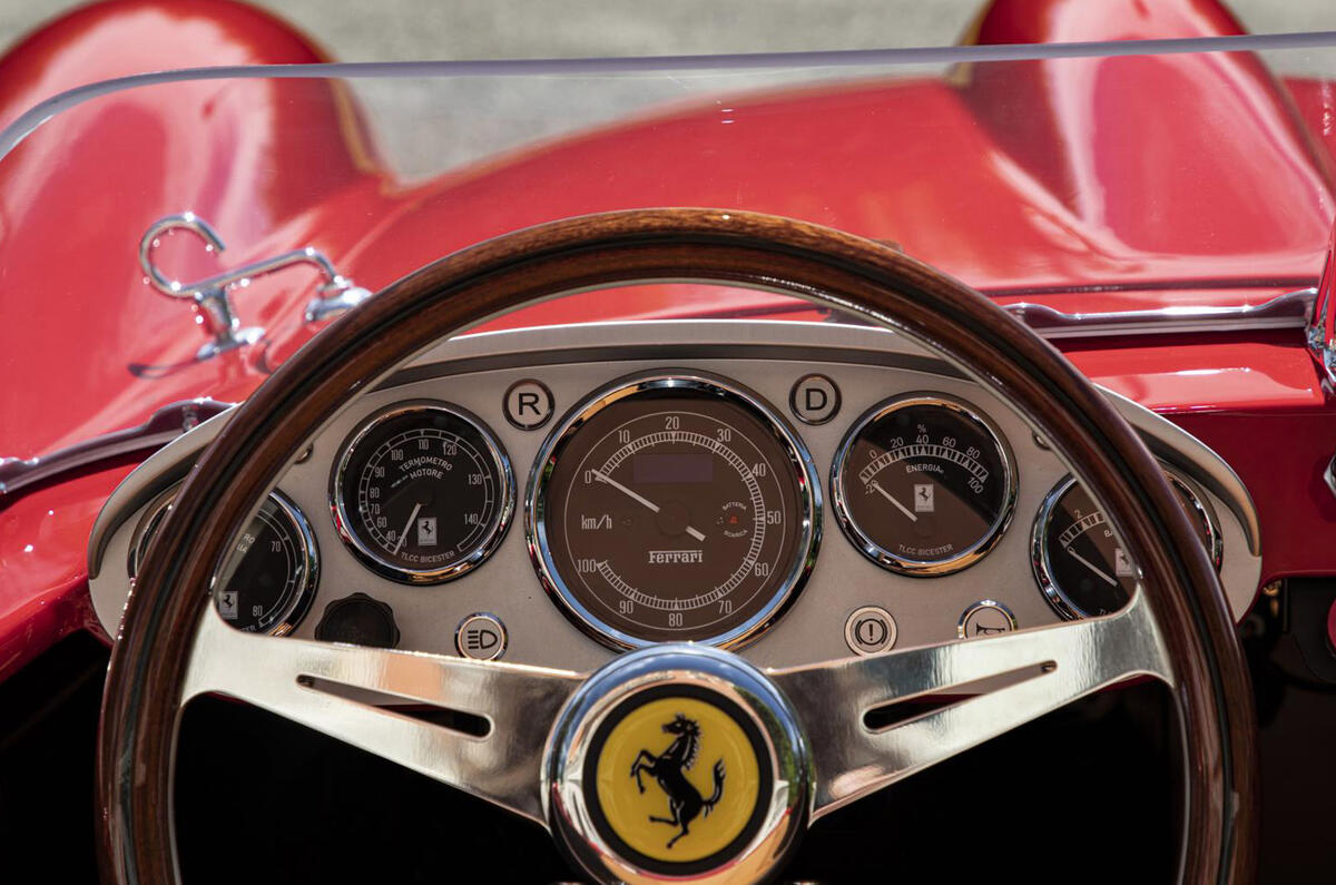 93 Little Car Company Testa Rossa drive instruments