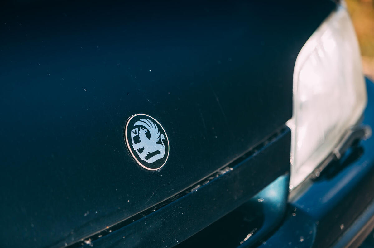 Lotus Carlton at 30 - nose badge Lotus Carlton at 30 - nose badge