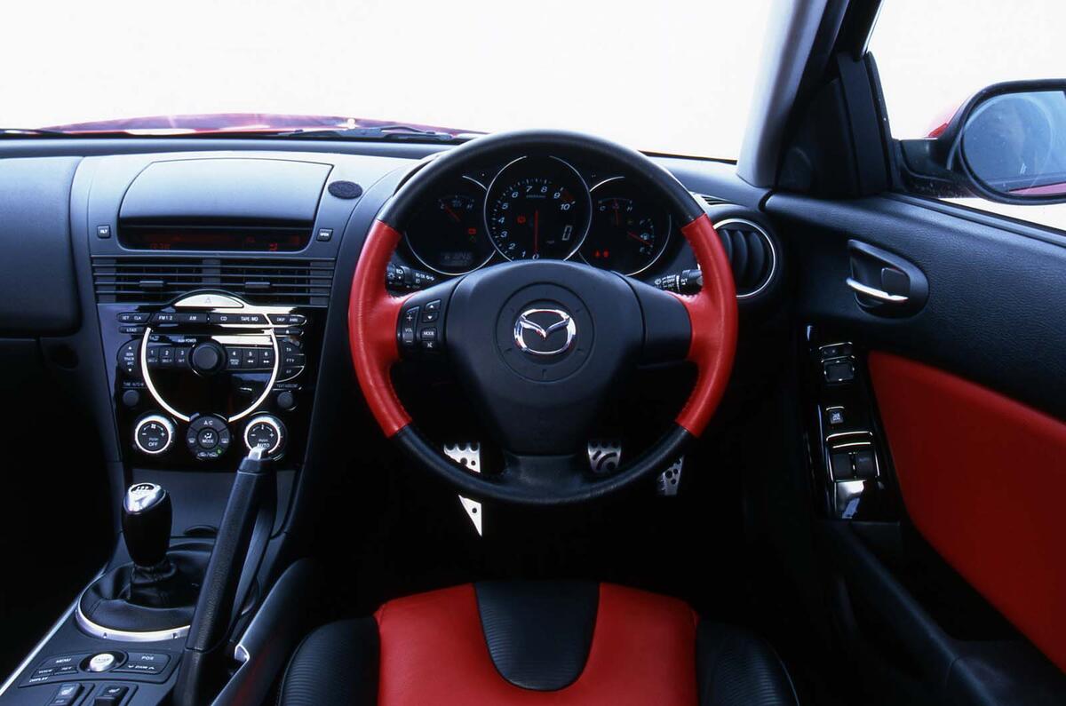 Mazda RX8 2003 dashboard Mazda RX8 2003 dashboard
