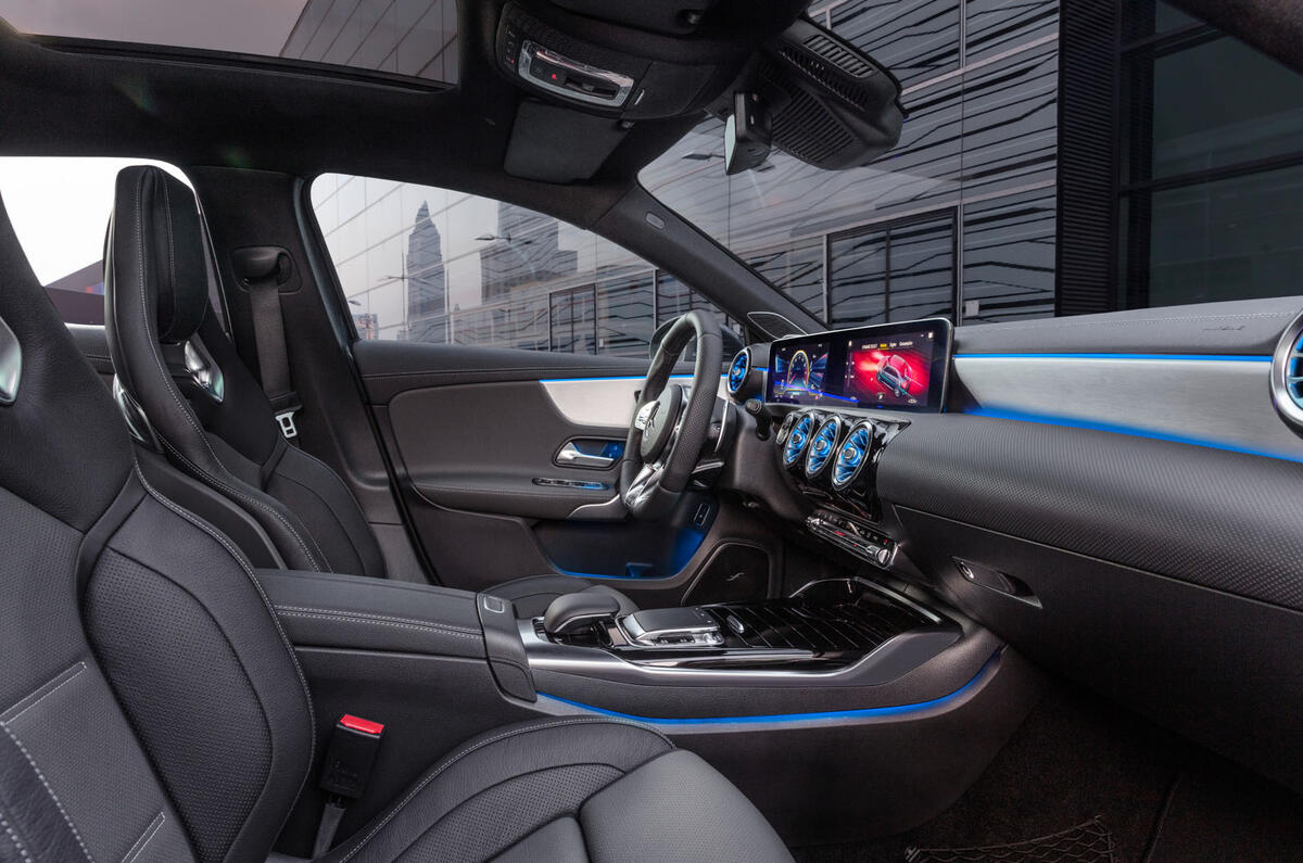 Mercedes-AMG A35 Saloon 2019 official reveal - cabin
