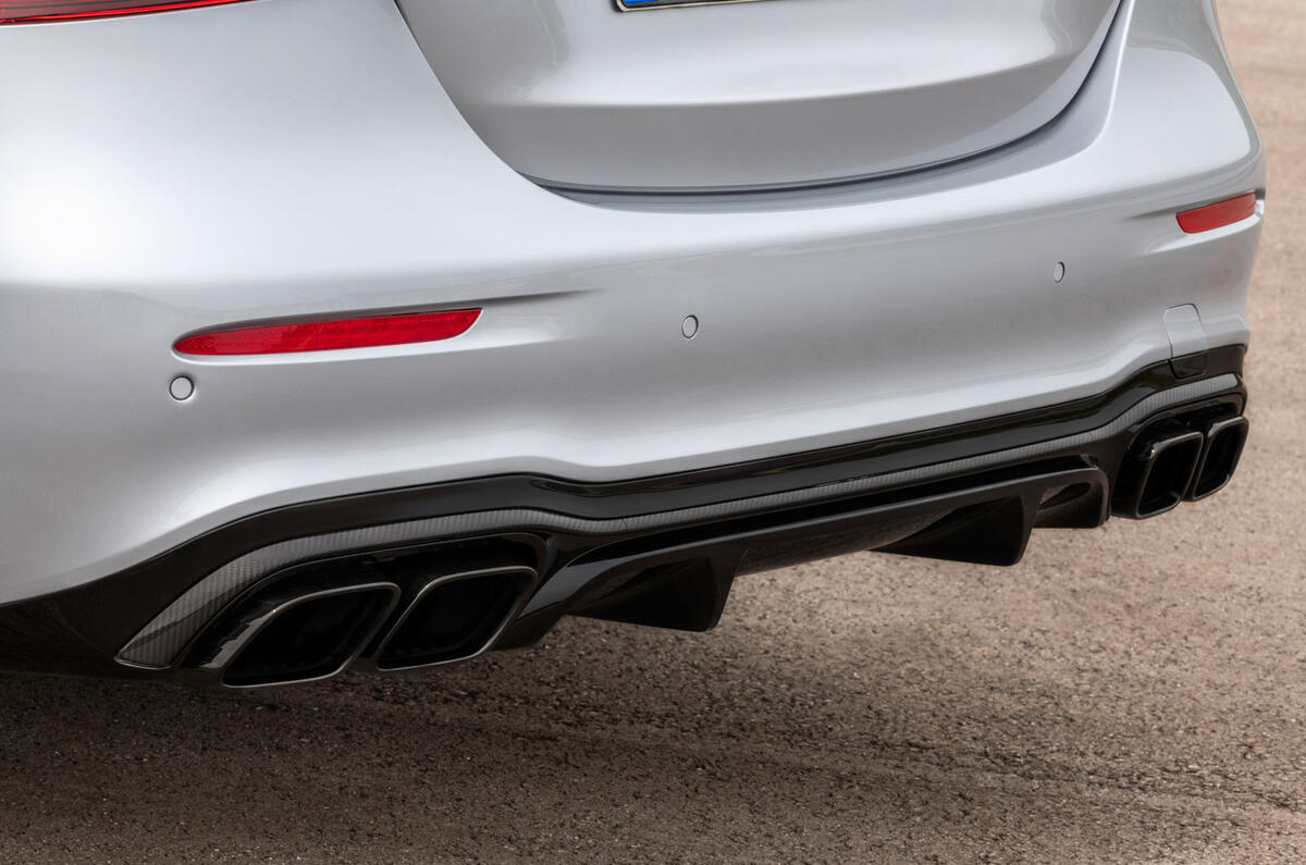 2020 Mercedes-AMG E63 facelift - saloon exhausts 2020 Mercedes-AMG E63 facelift - saloon exhausts