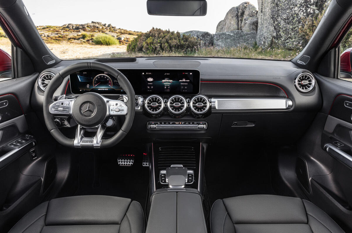 Mercedes-AMG GLB 35 2019 official press images - dashboard