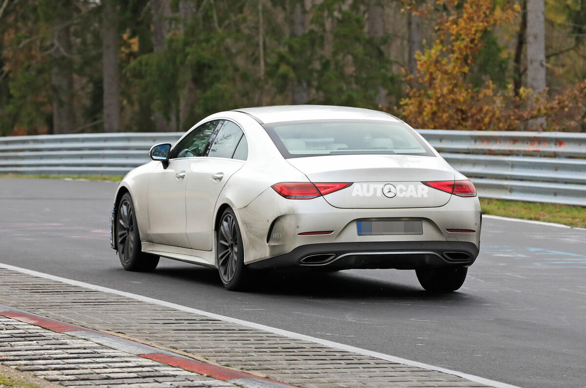 2021 Mercedes-Benz CLS spy photos - rear 2021 Mercedes-Benz CLS spy photos - rear