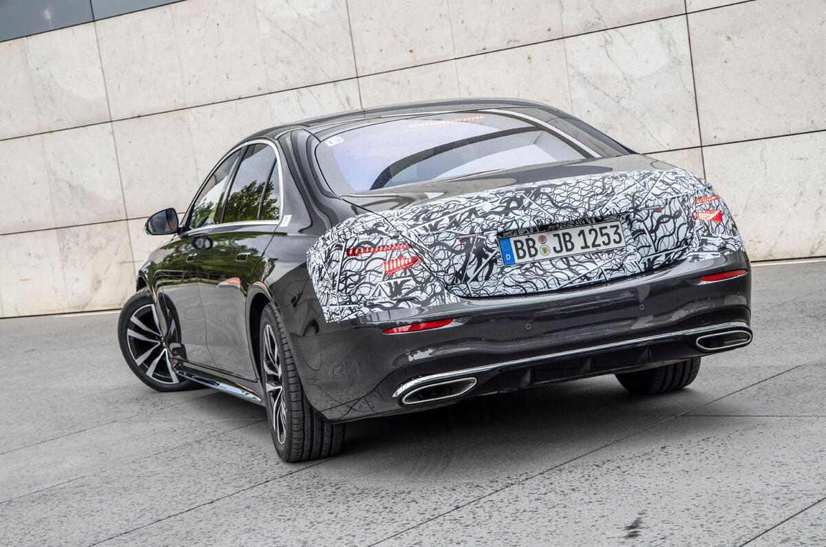 2020 Mercedes-Benz S-Class prototype ride - static 2020 Mercedes-Benz S-Class prototype ride - static
