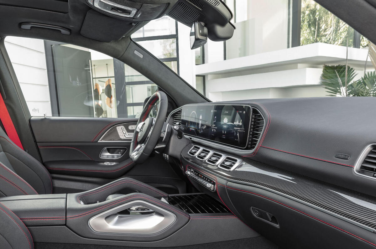 Mercedes-AMG GLE 53 official press reveal - cabin