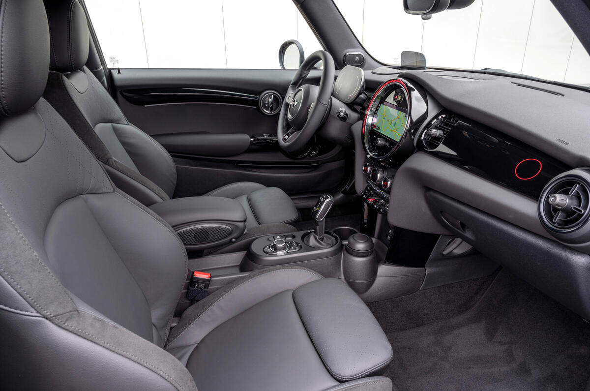 93 Mini JCW anniversary official images cabin 93 Mini JCW anniversary official images cabin