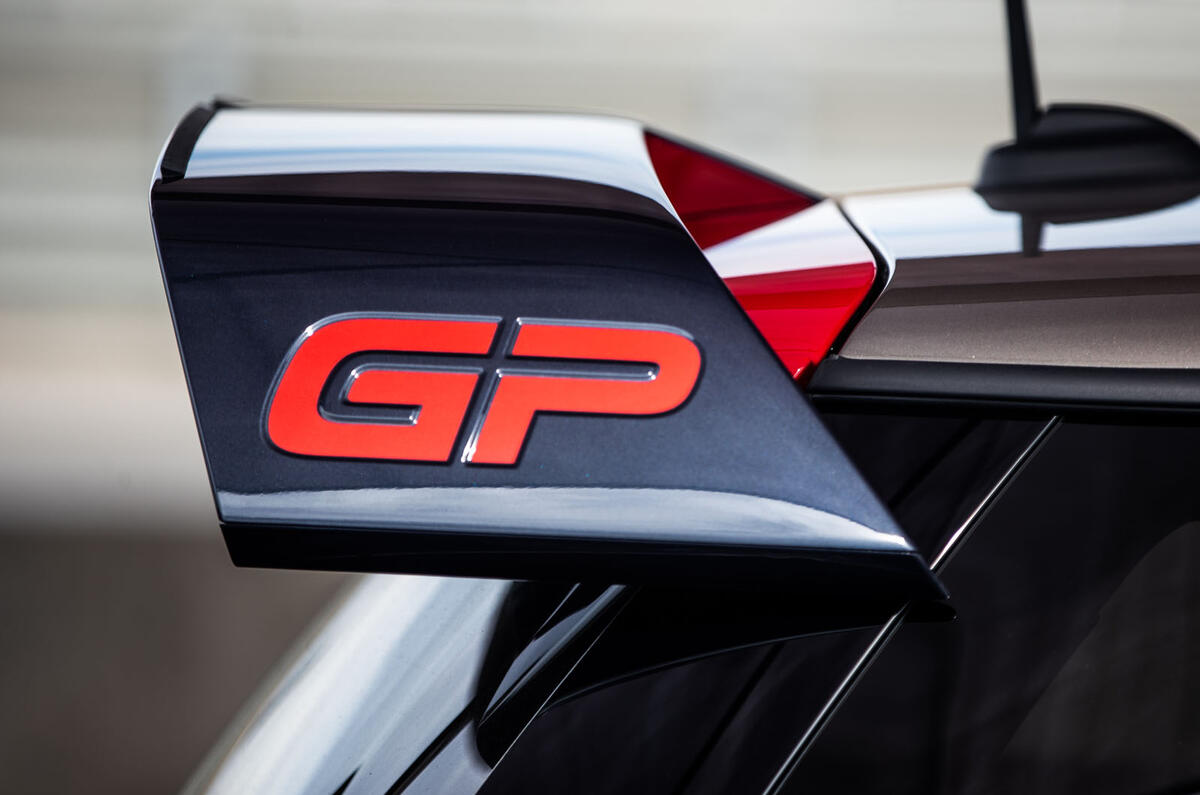 2020 Mini JCW GP first ride - spoiler