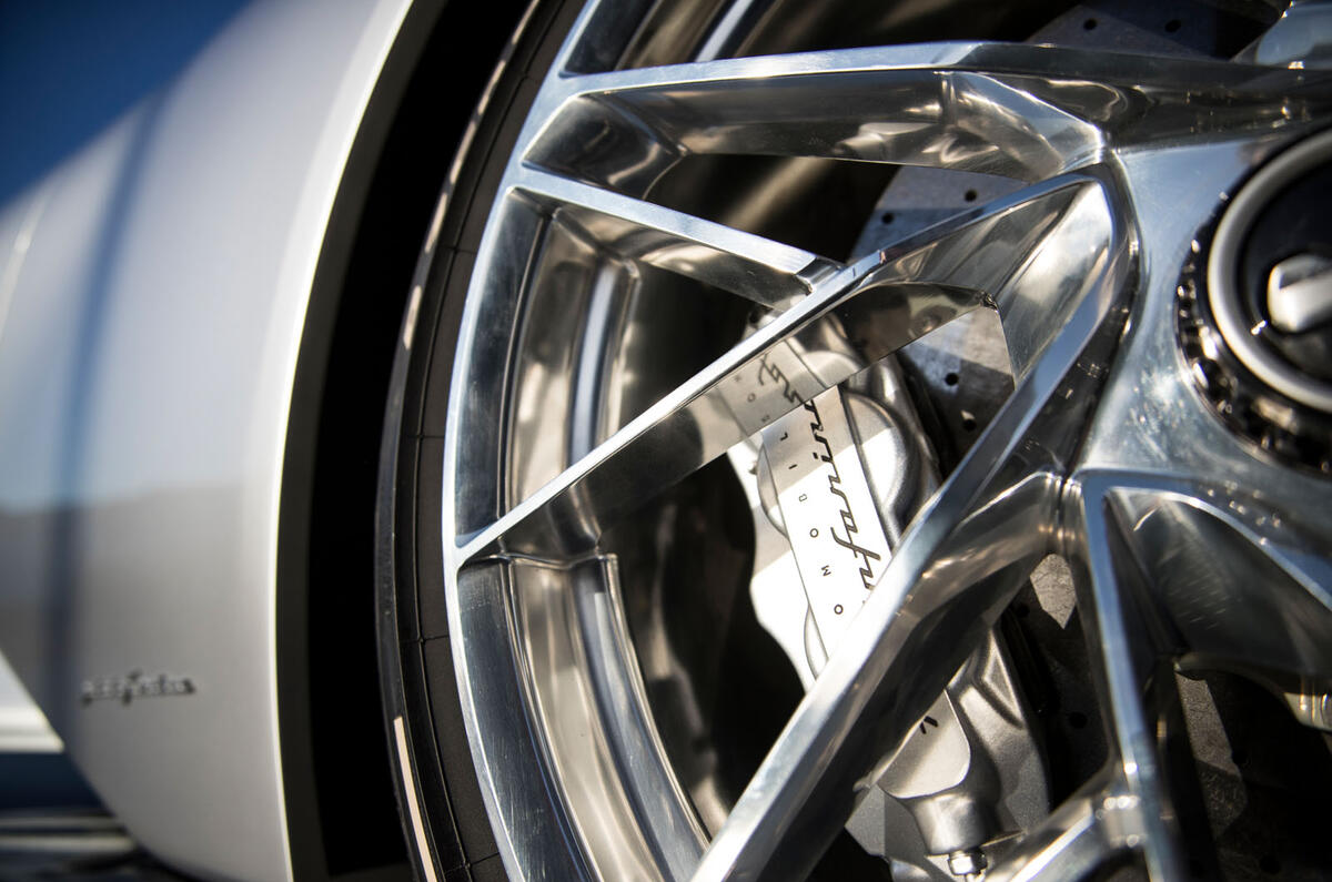 Pininfarina Battista customer preview event - brake calipers