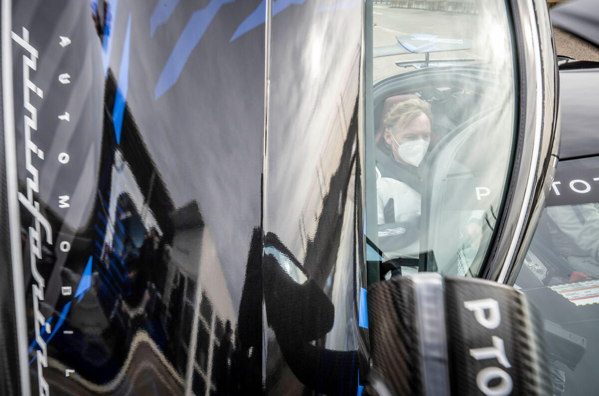 93 Pininfarina Battista first ride 2021 doors