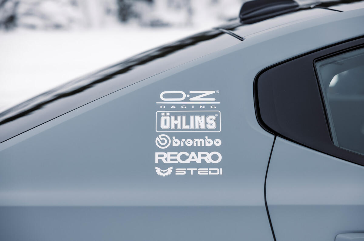 93 Polestar 2 Arctic Circle special edition official brand decals 93 Polestar 2 Arctic Circle special edition official brand decals