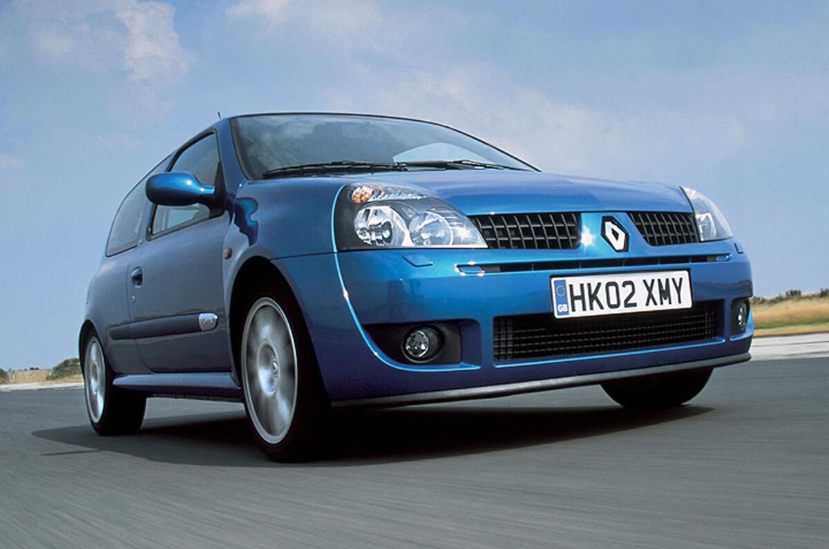 Renaultsport history picture special - Clio Renaultsport 172 Cup Renaultsport history picture special - Clio Renaultsport 172 Cup