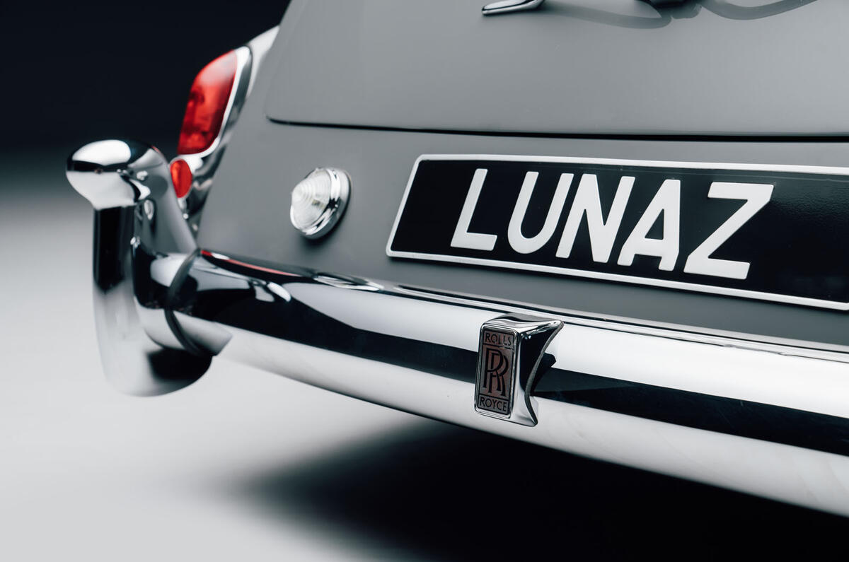 Rolls Royce by Lunaz official images - rear bumper Rolls Royce by Lunaz official images - rear bumper