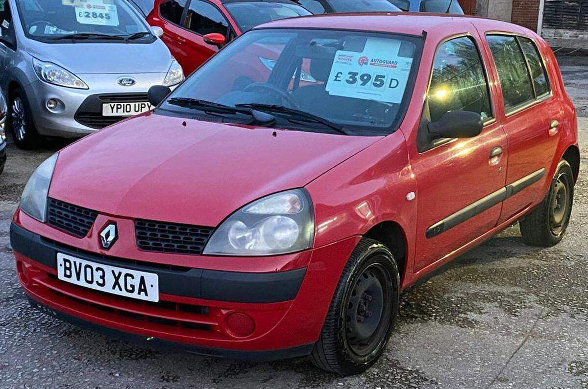 93 Ruppert column buy now Renault Clio found