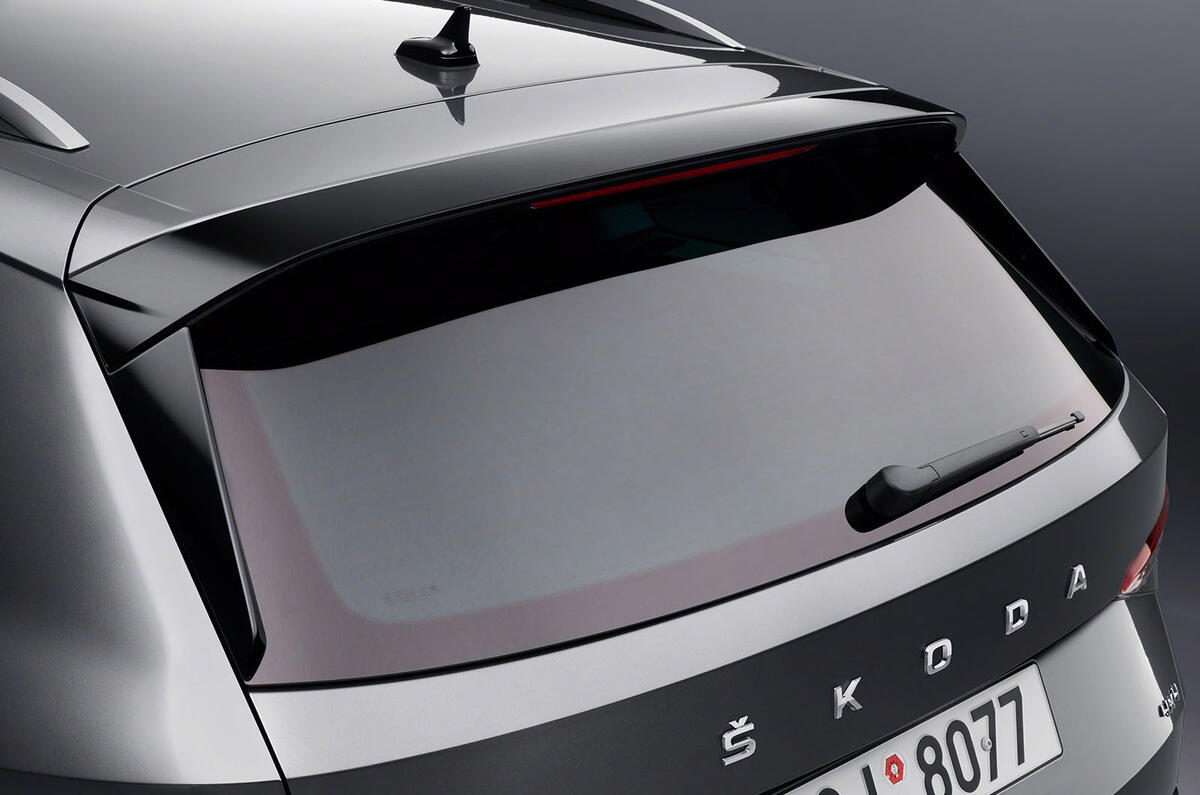 93 Skoda Kodiaq MY2021 facelift official images rear wing