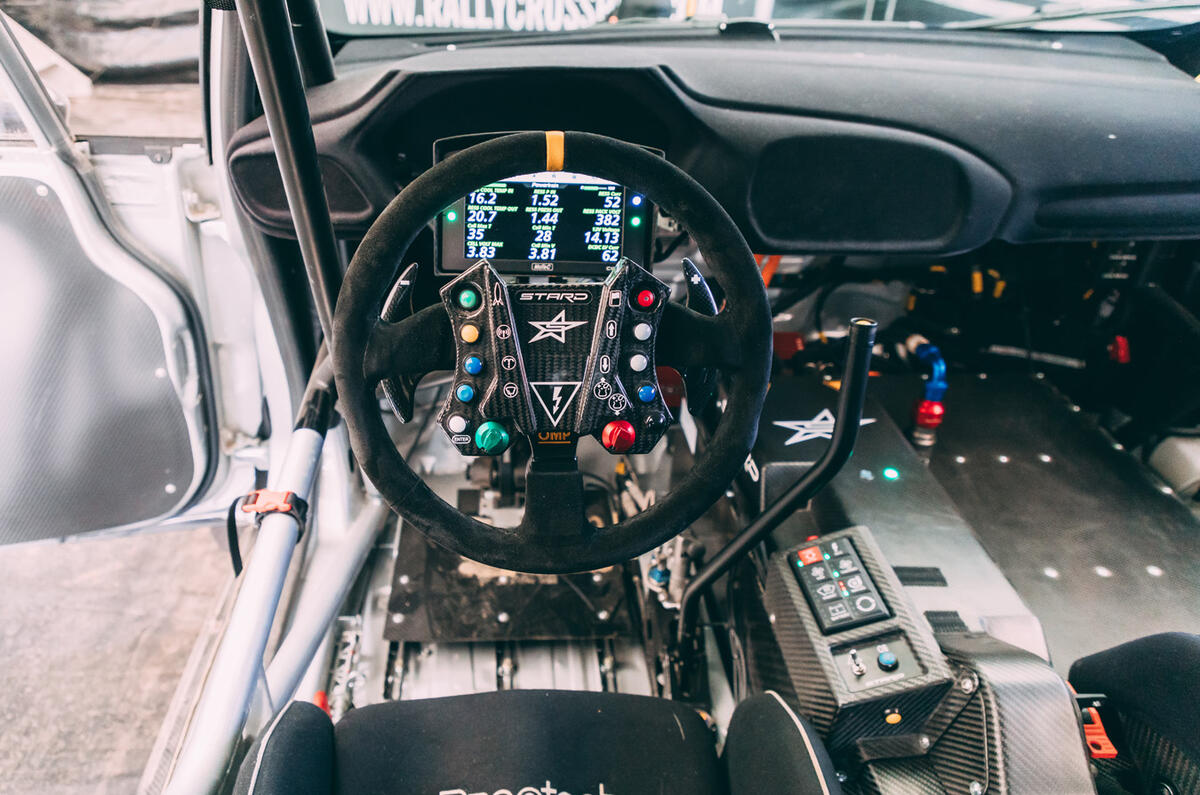 93 STARD ERX rallycross fiesta drive 2021 steering wheel 93 STARD ERX rallycross fiesta drive 2021 steering wheel