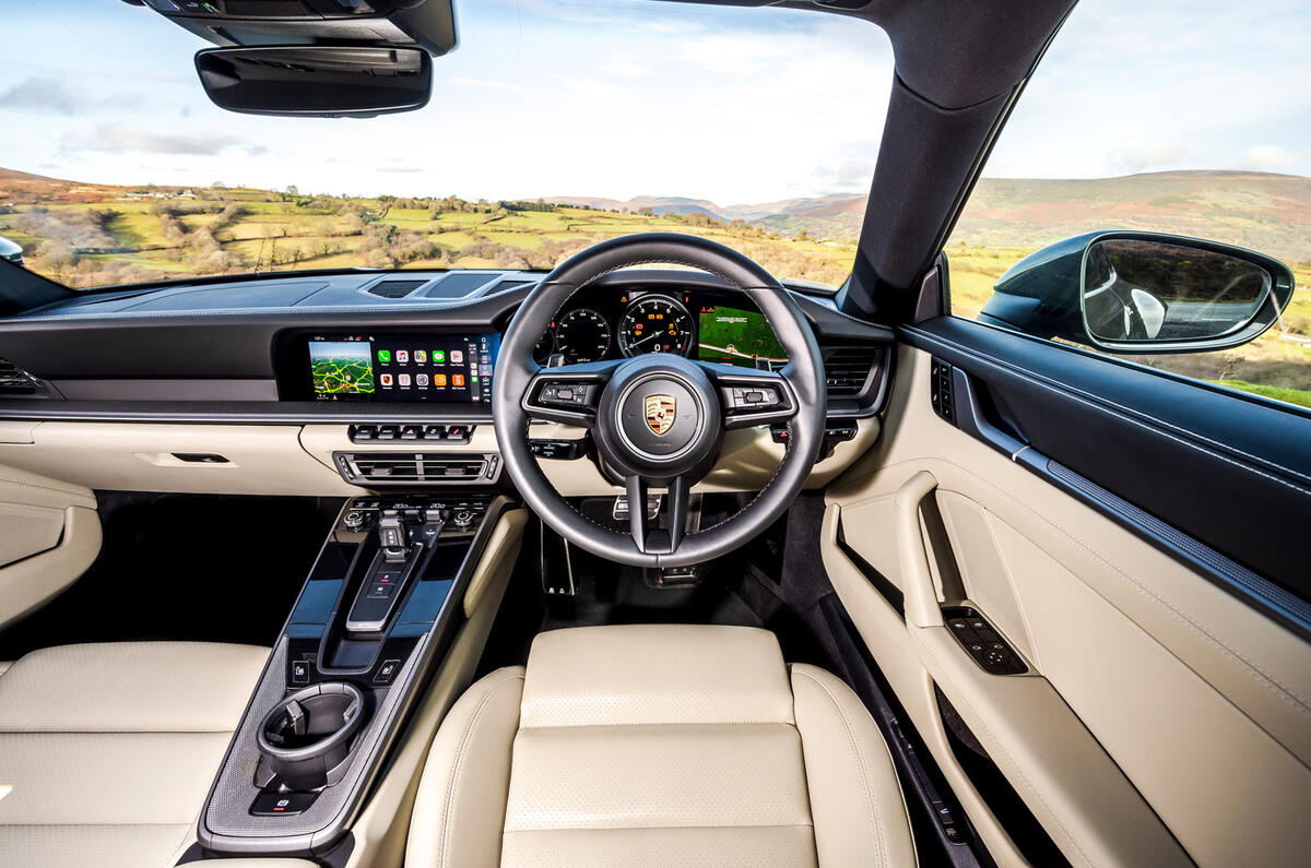 Top 50 cars 2020 - final five - Porsche 911 992 interior Top 50 cars 2020 - final five - Porsche 911 992 interior