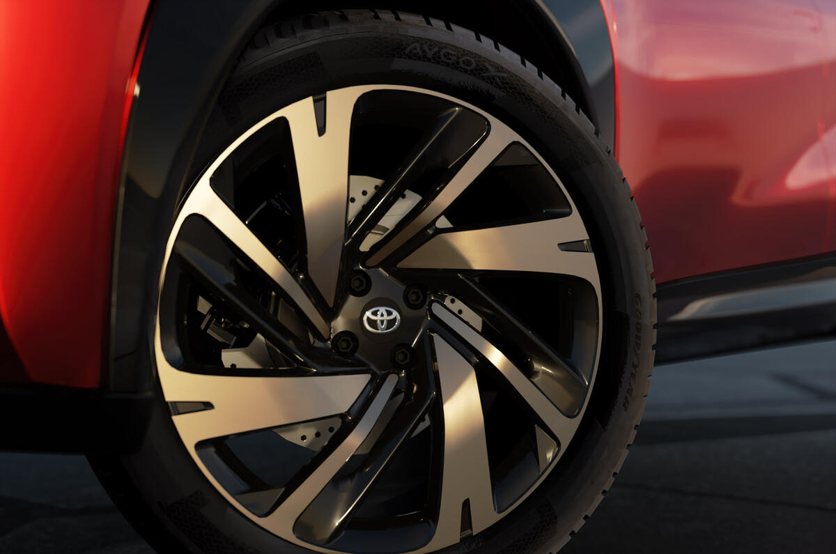 93 Toyota Aygo X Prologue 2021 concept official images alloy wheels 93 Toyota Aygo X Prologue 2021 concept official images alloy wheels
