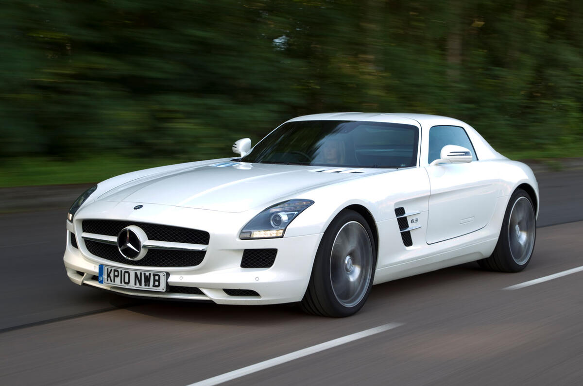 Used buying guide Mercedes-AMG SLS - tracking front Used buying guide Mercedes-AMG SLS - tracking front