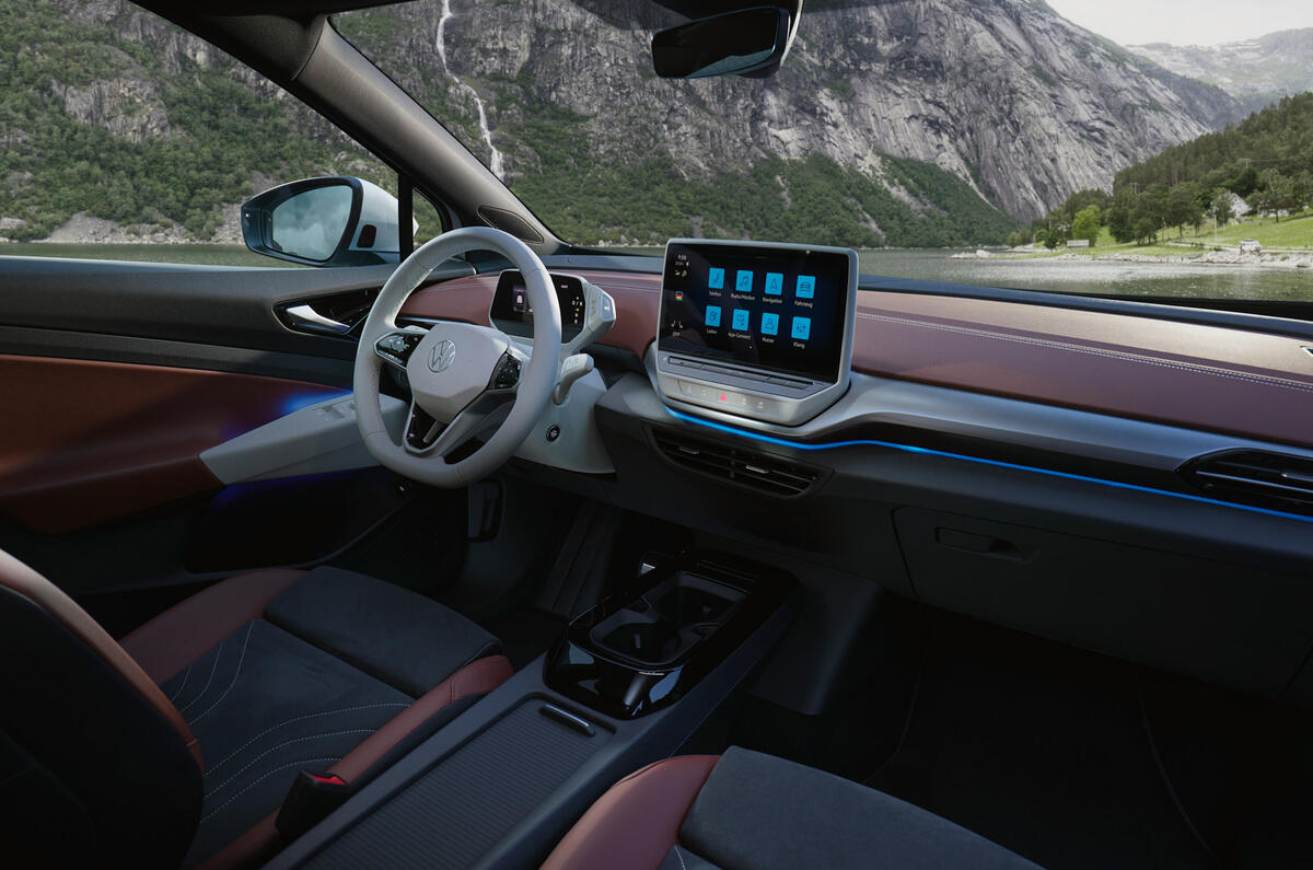 93 Volkswagen ID 5 official reveal images interior