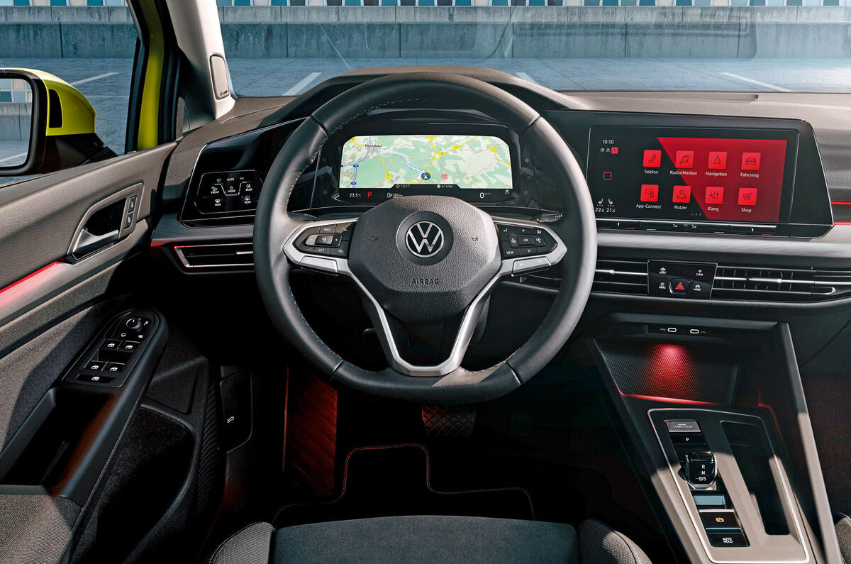 2020 Volkswagen Golf Mk8 official press - dashboard