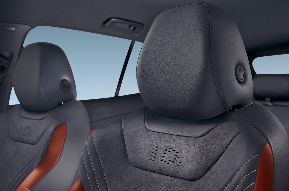 Volkswagen ID 4 official images - front seats