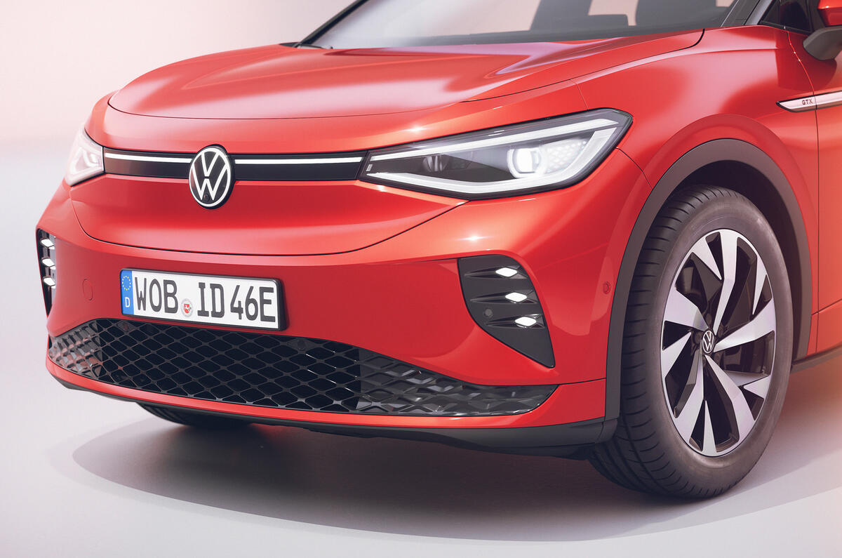93 VW ID 4 GTX official images nose 93 VW ID 4 GTX official images nose