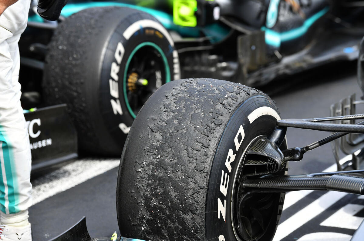 Autocar fixes Formula One - used tyres