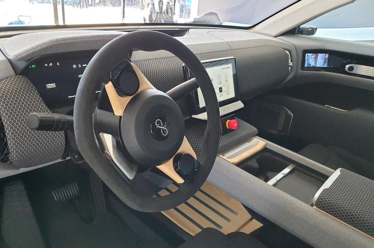 Lightyear One at Goodwood 2019 - interior