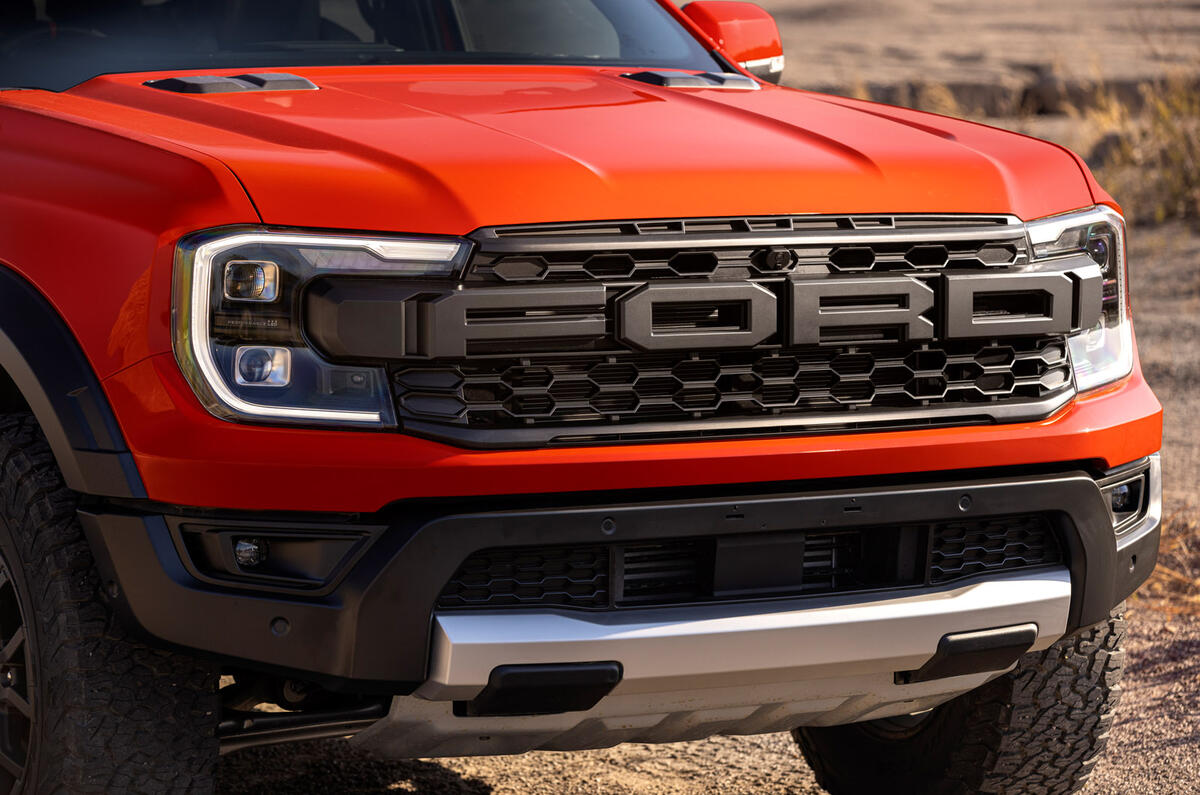 94 2022 Ford Ranger Raptor official reveal nose 94 2022 Ford Ranger Raptor official reveal nose