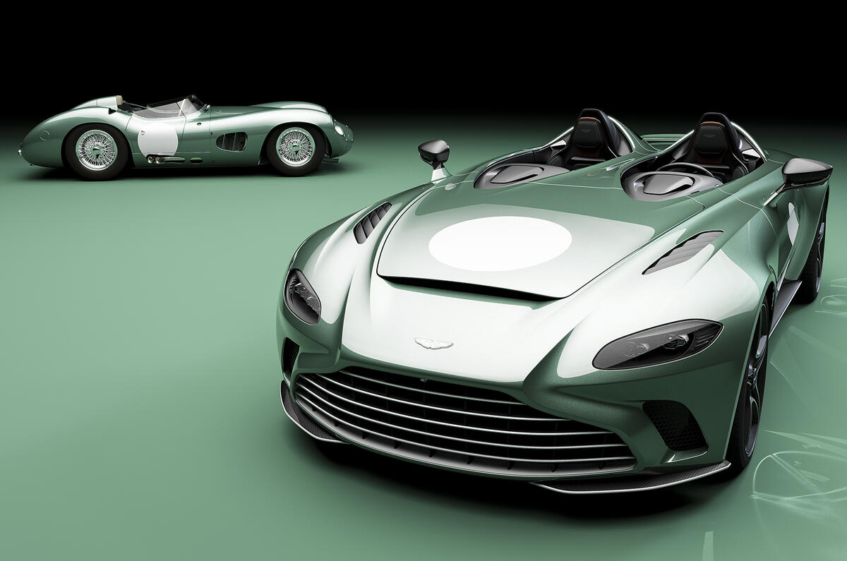 94 Aston Martin V12 Speedster DBR1 spec front pair 94 Aston Martin V12 Speedster DBR1 spec front pair