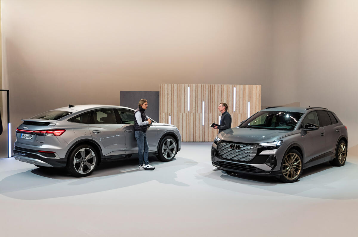 94 Audi Q4 etron 2021 official reveal studio 94 Audi Q4 etron 2021 official reveal studio