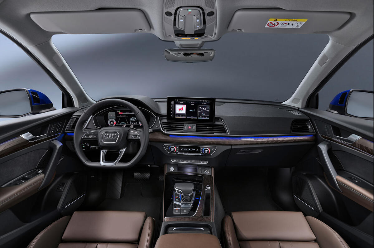 Audi Q5 Sportback 2020 official images - dashboard Audi Q5 Sportback 2020 official images - dashboard