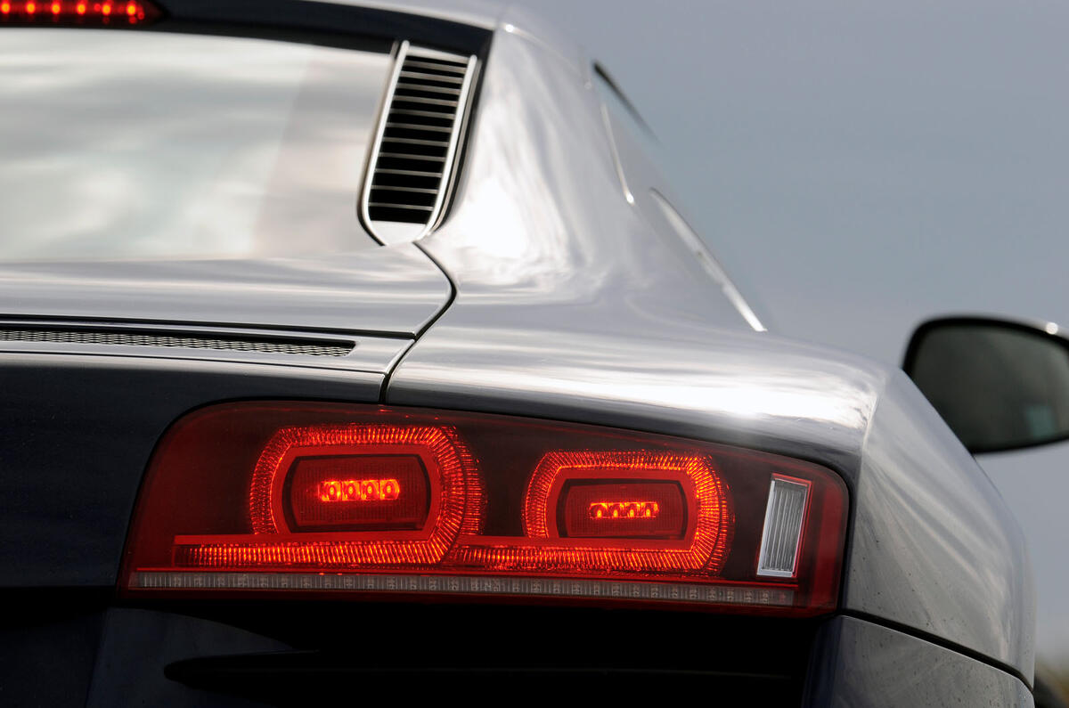 94 Audi R8 used buying guide 2022 rear lights 94 Audi R8 used buying guide 2022 rear lights