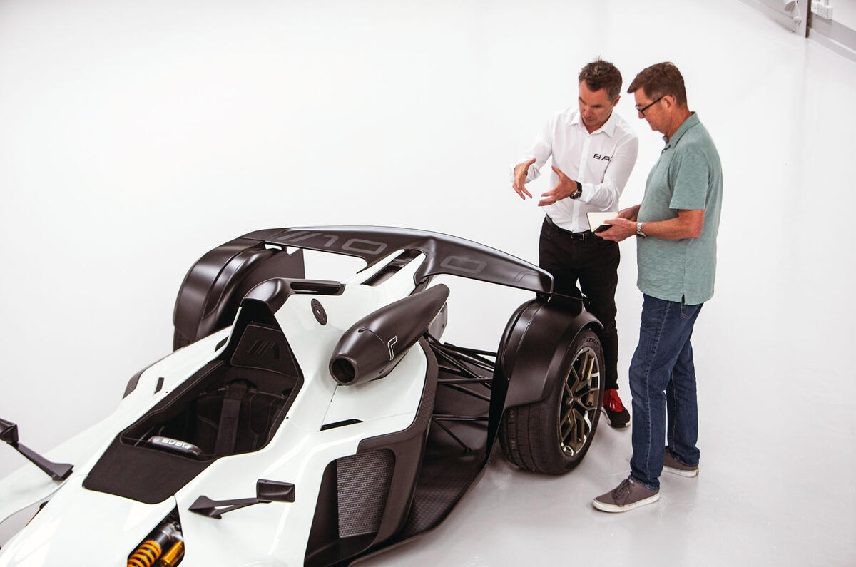 BAC Mono R carbonfibre feature - interview rear wing