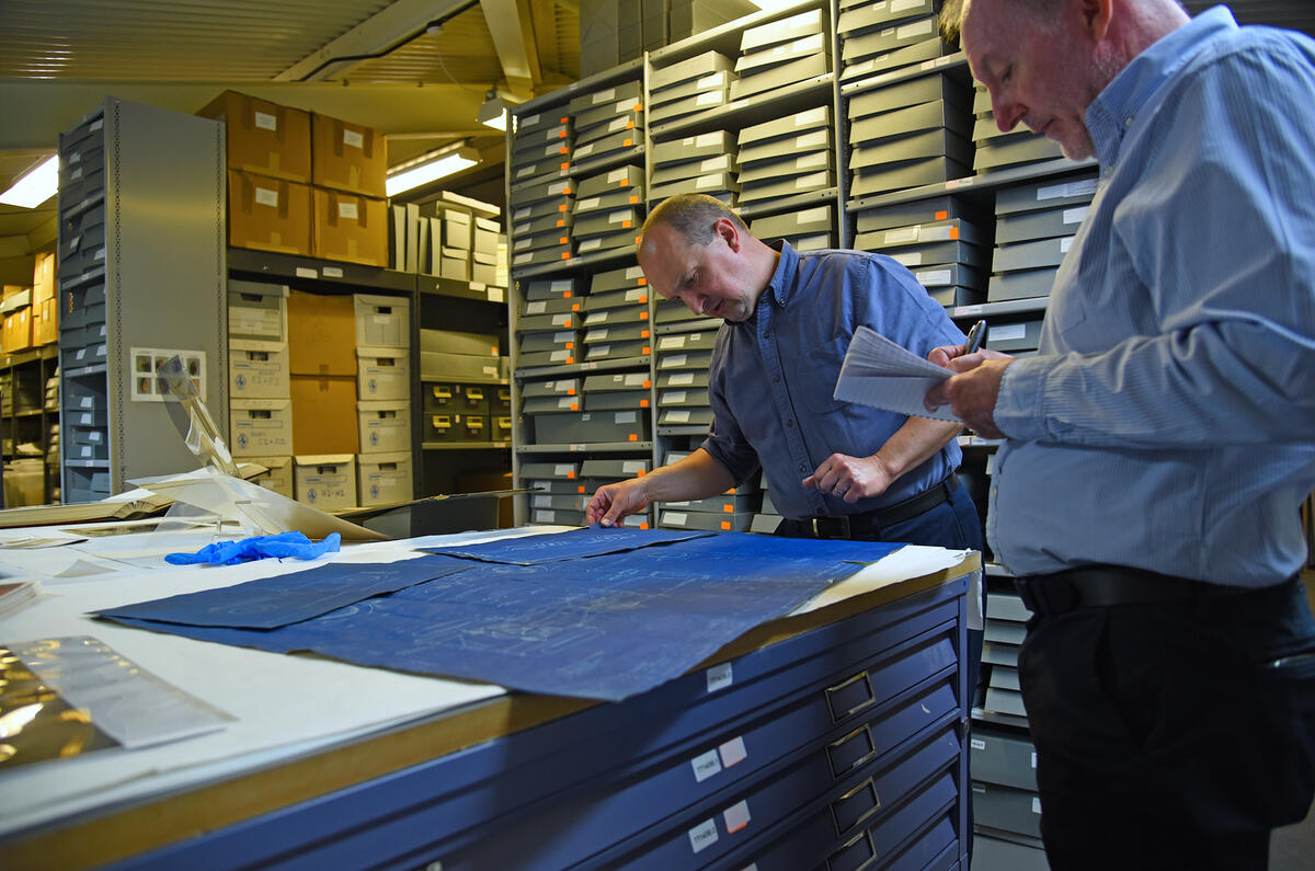 94 beaulieu national motor museum archives blueprint