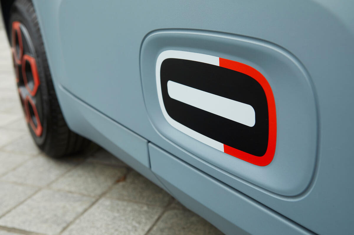 Citroen Ami (LHD) 2020 UK first drive review - side details