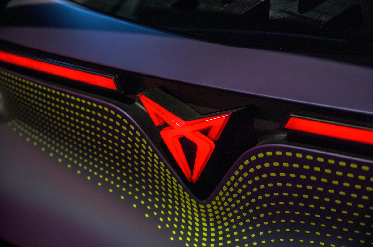 94 Cupra boss Urban Rebel interview rear badge 94 Cupra boss Urban Rebel interview rear badge