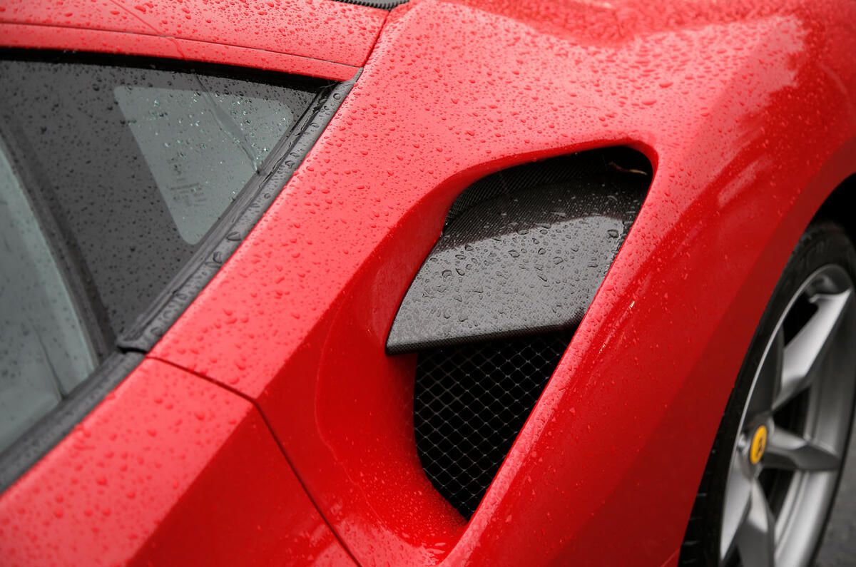 Ferrari 488 GTB rewind - air intake Ferrari 488 GTB rewind - air intake