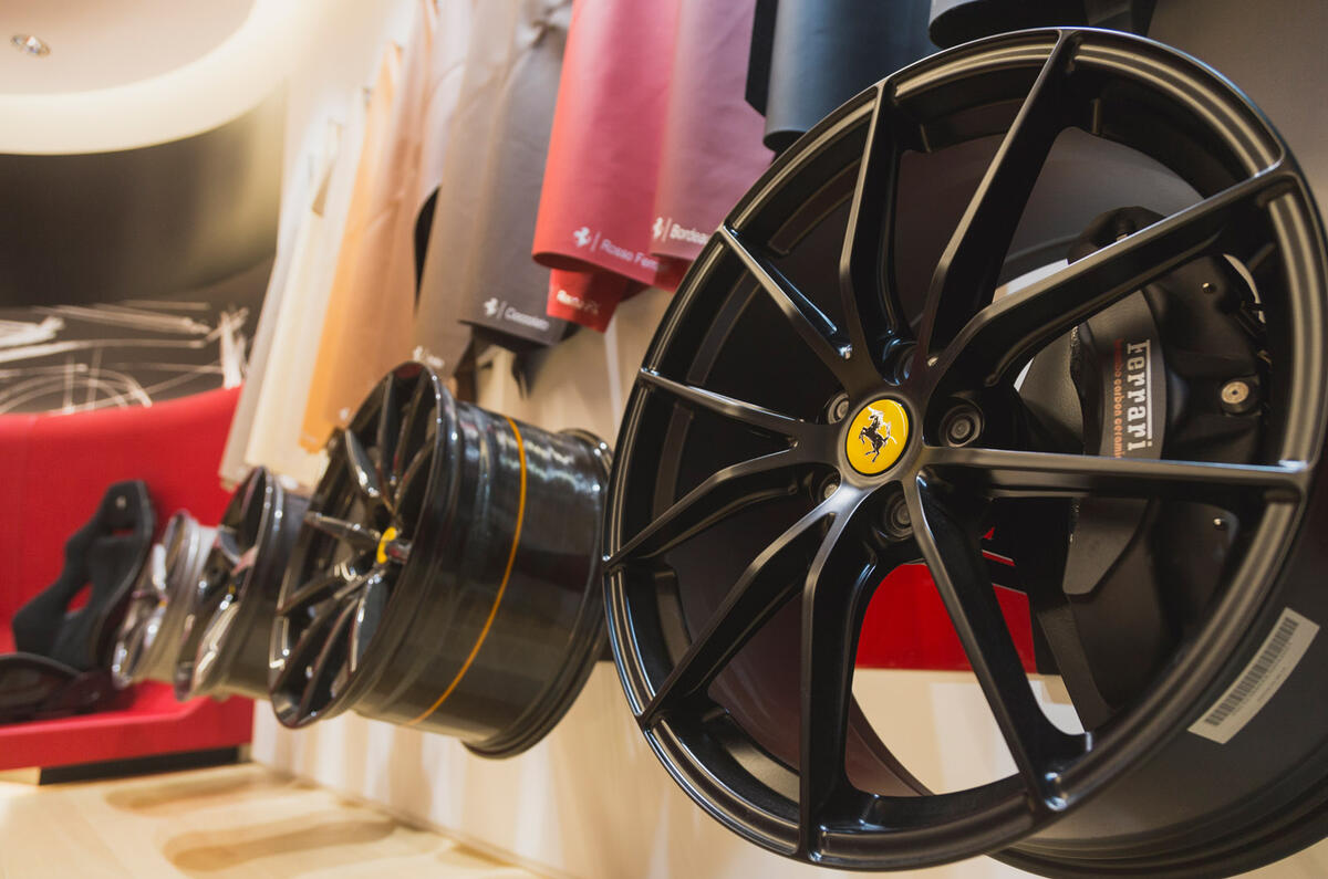 94 Ferrari bespoke spec experience 2022 wheels