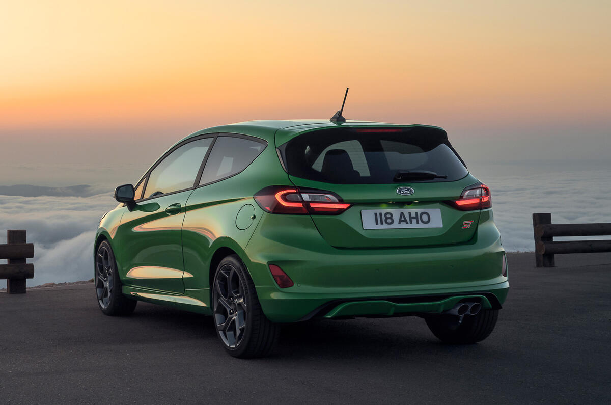 94 Ford Fiesta 2021 refresh ST static rear
