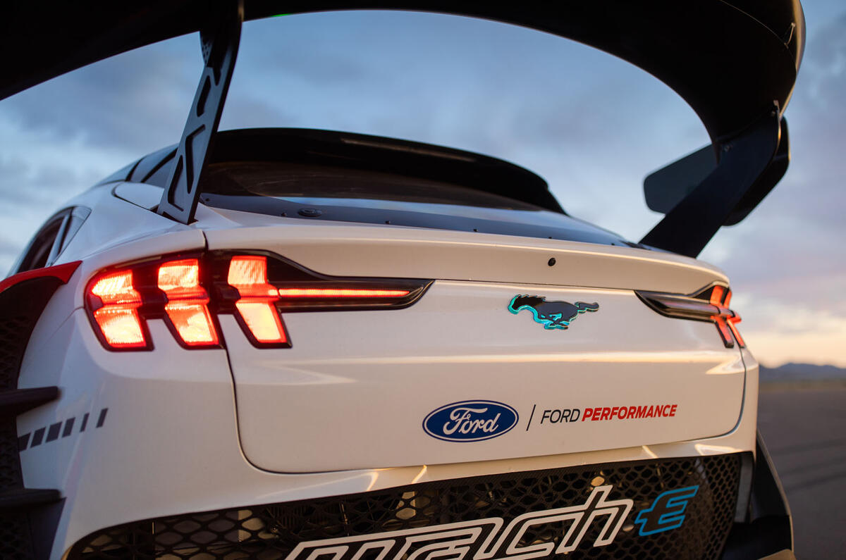 Ford Mustang Mach-E 1400 official images - rear lights Ford Mustang Mach-E 1400 official images - rear lights