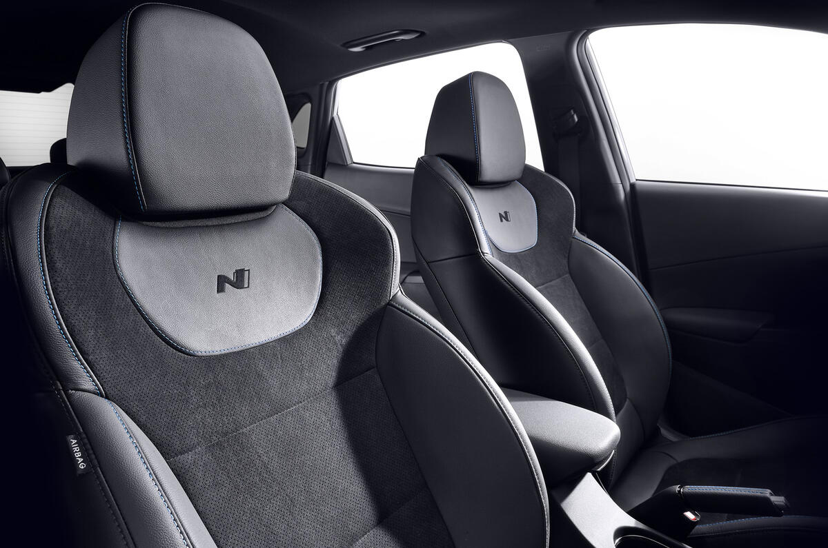 94 Hyundai Kona N official images seats