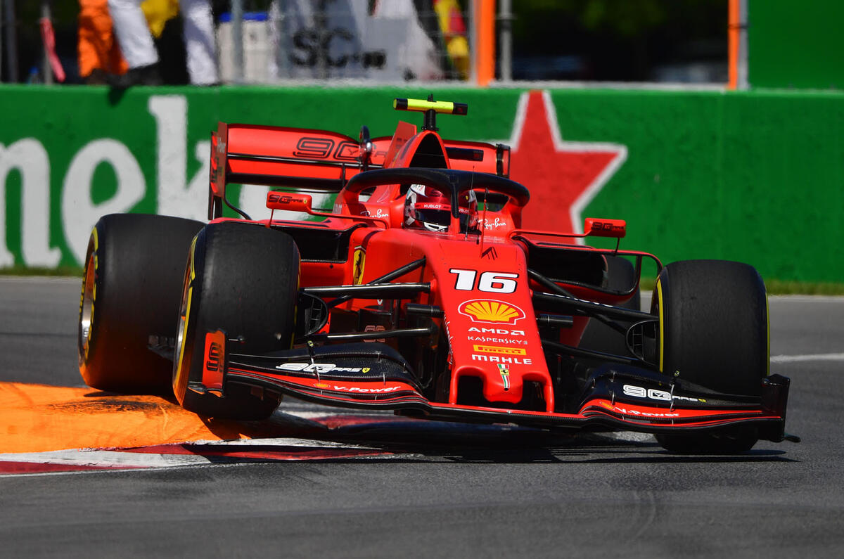 Charles Leclerc interview, 2019 British Grand Prix - kerb hop