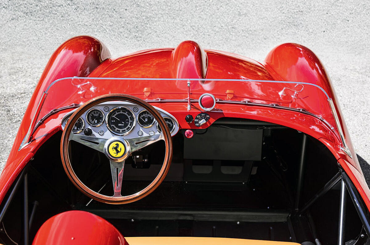 94 Little Car Company Testa Rossa drive dashboard