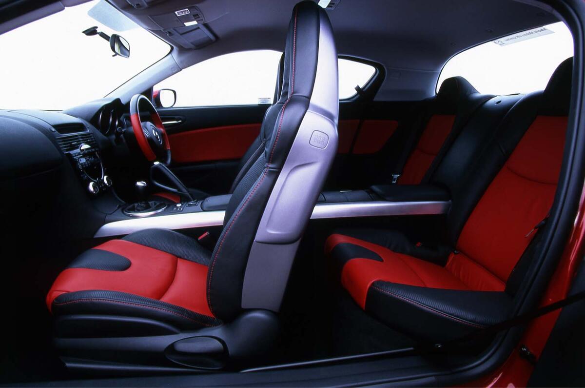 Mazda RX8 2003 interior Mazda RX8 2003 interior