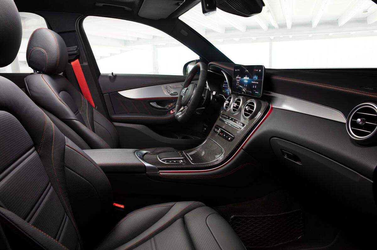 Mercedes-AMG GLC43 2019 official debut - cabin