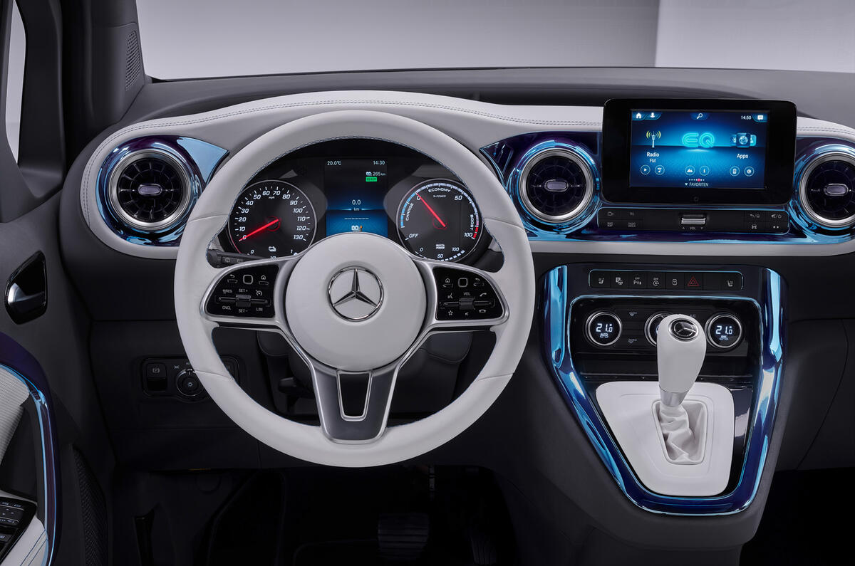 94 Mercedes Concept EQT official reveal steering wheel 94 Mercedes Concept EQT official reveal steering wheel