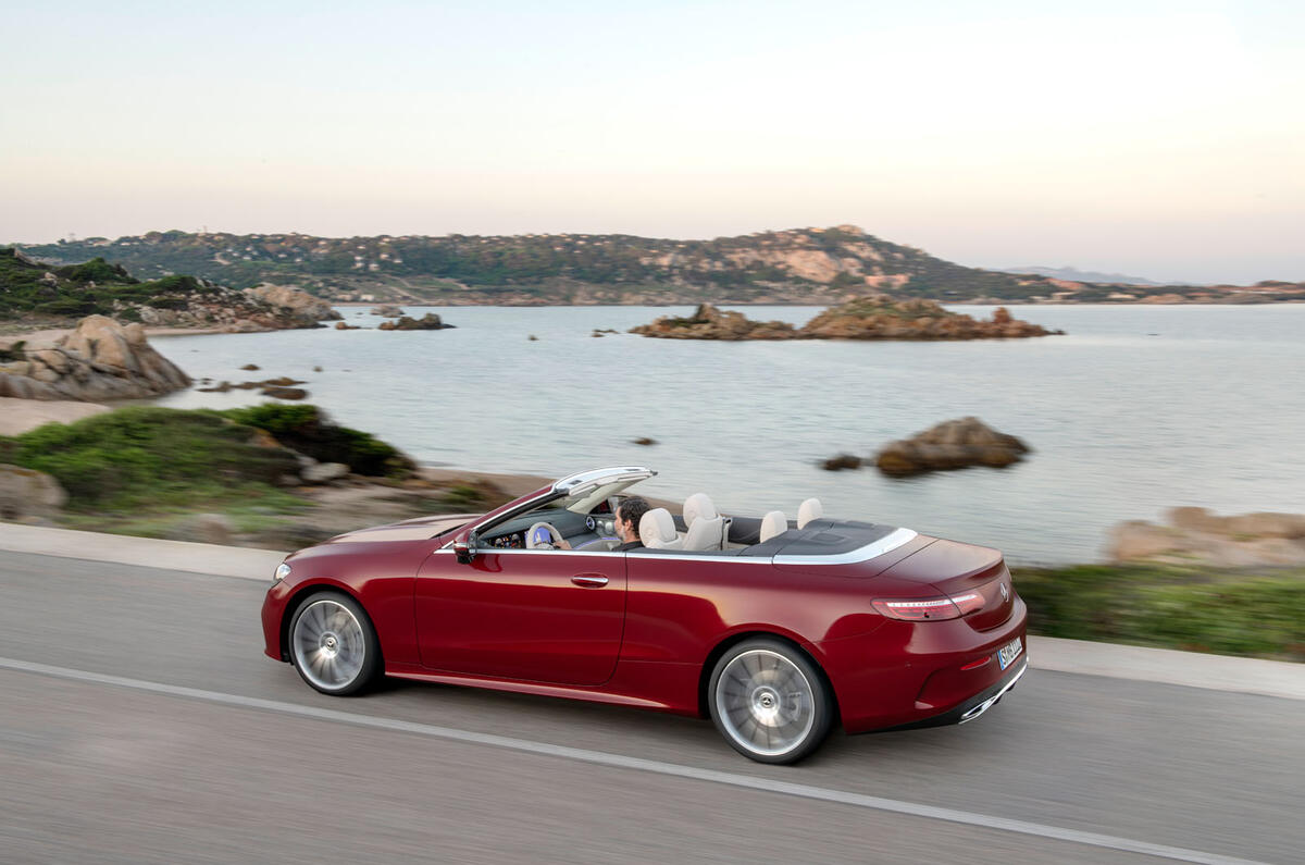 Mercedes-Benz E-Class cabriolet 2020 facelift - official images - rear Mercedes-Benz E-Class cabriolet 2020 facelift - official images - rear
