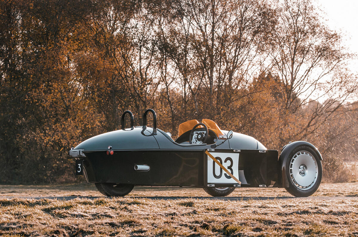 94 Morgan Super 3 2022 official images static rear 94 Morgan Super 3 2022 official images static rear