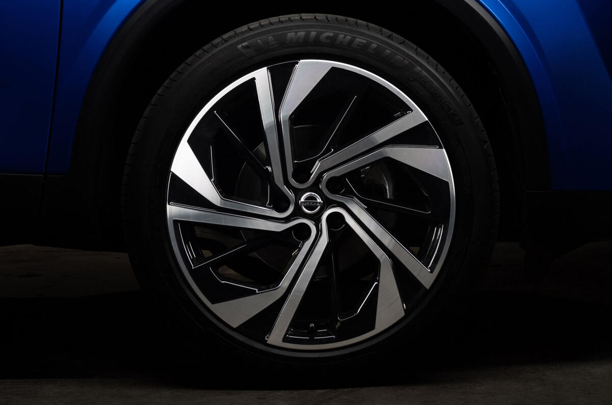 94 Nissan Qashqai 2021 official reveal alloy wheels 94 Nissan Qashqai 2021 official reveal alloy wheels
